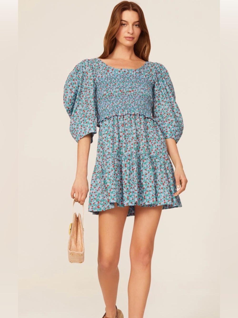 Sea Lilly Smocked Dress size XS